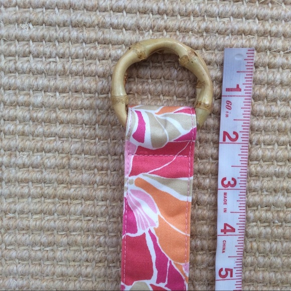 Talbots Fabric Adjustable Belt O-Ring Closure - Picture 4 of 8